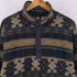ウールリッチ WOOLRICH 90~00S USA製 総柄 スナップT フリース プルオーバー メンズ XL