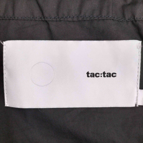 タクタク tac:tac ワイドバギー イージーパンツ 裾ドローコード メンズ JPN:M