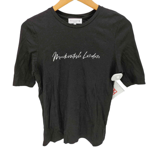 マッキントッシュロンドン Mackintosh LONDON 筆記体ロゴ クルーネック Tシャツ レディース JPN:38