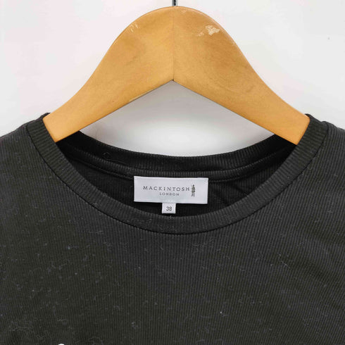 マッキントッシュロンドン Mackintosh LONDON 筆記体ロゴ クルーネック Tシャツ レディース JPN:38