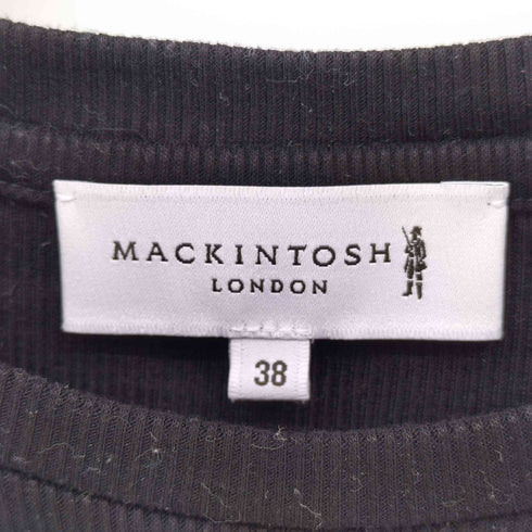 マッキントッシュロンドン Mackintosh LONDON 筆記体ロゴ クルーネック Tシャツ レディース JPN:38