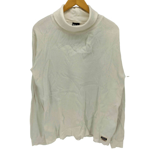 ショット Schott LS HONEYCOMB TURTLENECK T-SHIRT ハニカム タートルネック 長袖Tシャツ メンズ import:L
