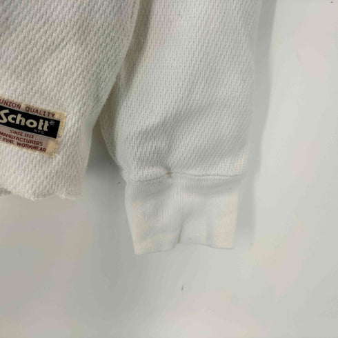ショット Schott LS HONEYCOMB TURTLENECK T-SHIRT ハニカム タートルネック 長袖Tシャツ メンズ import:L