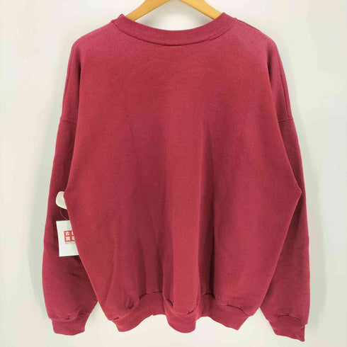 00s Hanes ボディ 2枚タグ COUNTRY CHRISTMAS アニマル プリント スウェット メンズ import:XL