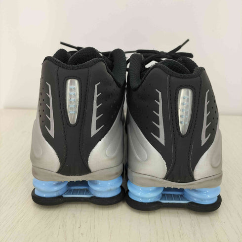 ナイキ NIKE SHOX R4 METALLIC SILVER METALLIC SILVER-BLACK メンズ JPN:27.5
