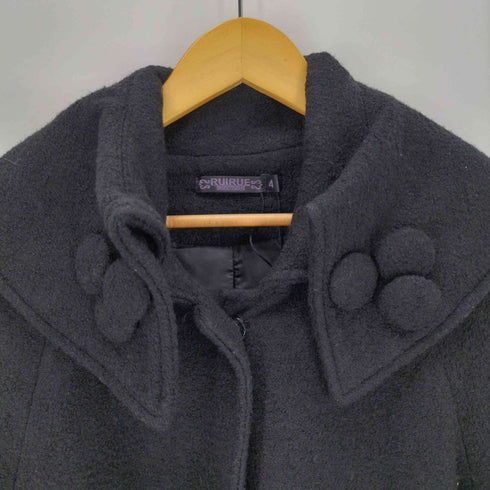 ルイルエブティック RUIRUE BOUTIQUE ベルテッドコート レディース 4