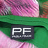 パオラフラーニ PAOLA FRANI 総柄 シアー切替 タンクトップ レディース