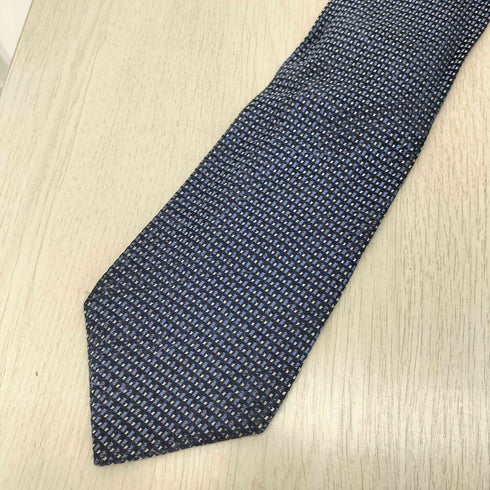 クリスチャンディオール Christian Dior 総柄 シルクネクタイ メンズ