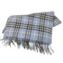 バーバリーズ BURBERRYS PURE CASHMERE チェック柄 フリンジマフラー レディース