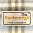 バーバリーズ BURBERRYS PURE CASHMERE チェック柄 フリンジマフラー レディース