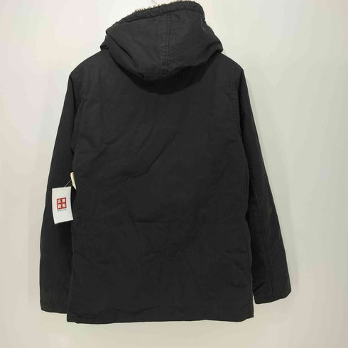 ジェイクルー J.CREW 裏ボア ワックスコットン フーデッド ミリタリー コート メンズ import:XS