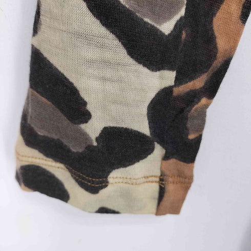 ヒロココシノ HIROKO KOSHINO レオパード柄ミニワンピース レディース JPN:40