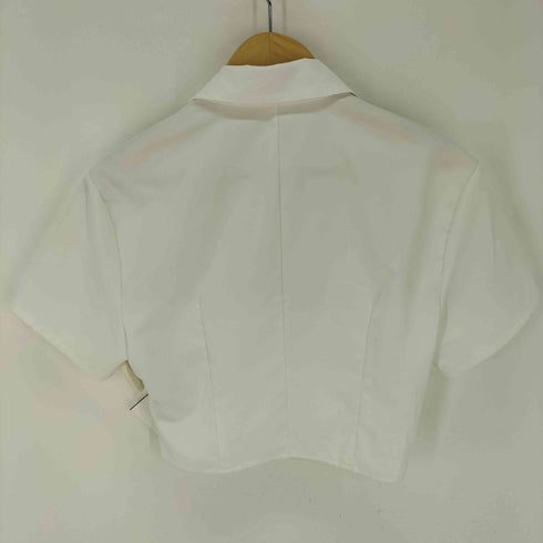 KOLEAT クロップド 半袖 シャツ レディース JPN:1