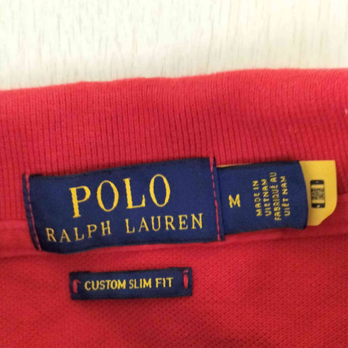 ポロラルフローレン POLO RALPH LAUREN ポニー刺繍 半袖ポロシャツ メンズ M