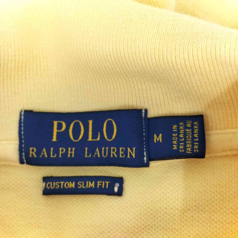 ポロラルフローレン POLO RALPH LAUREN ポニー刺繍 半袖ポロシャツ メンズ M