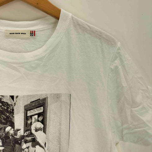 グッドロックスピード GOOD ROCK SPEED カラーロゴフォト 半袖Tシャツ レディース F