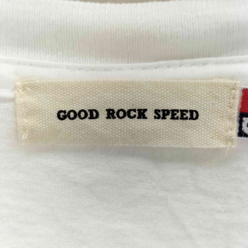 グッドロックスピード GOOD ROCK SPEED カラーロゴフォト 半袖Tシャツ レディース F