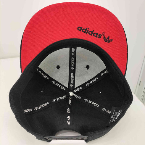 アディダスオリジナルス adidas Originals ロゴ刺繍 バックスナップ キャップ メンズ FREE