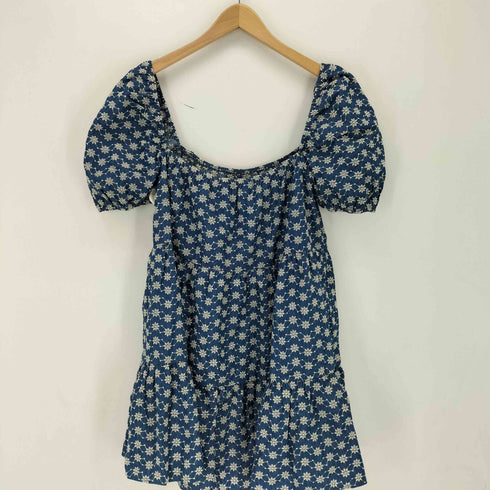 ザラ ZARA カットワークエンブロイダリーワンピース レディース import:L