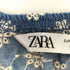 ザラ ZARA カットワークエンブロイダリーワンピース レディース import:L