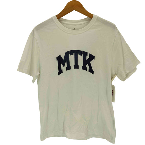 DENIMIST デ二ミスト CLASSIC ロゴプリント半袖Tシャツ レディース M