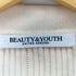 ビューティーアンドユースユナイテッドアローズ BEAUTY & YOUTH UNITED ARROWS ハイゲージリブニット シャツカーディガン レディース