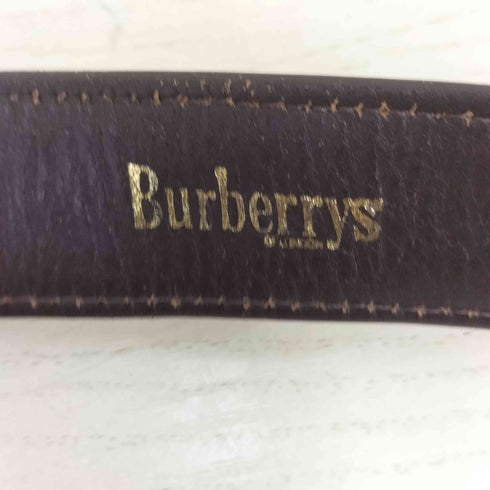 バーバリーズ BURBERRYS ノバチェック レザー ベルト レディース