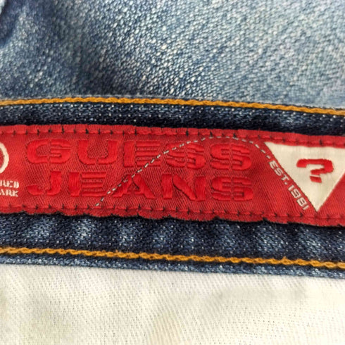 ゲスジーンズ GUESS JEANS 90s USA製 ボタンフライ ストレート デニム メンズ W32 L34