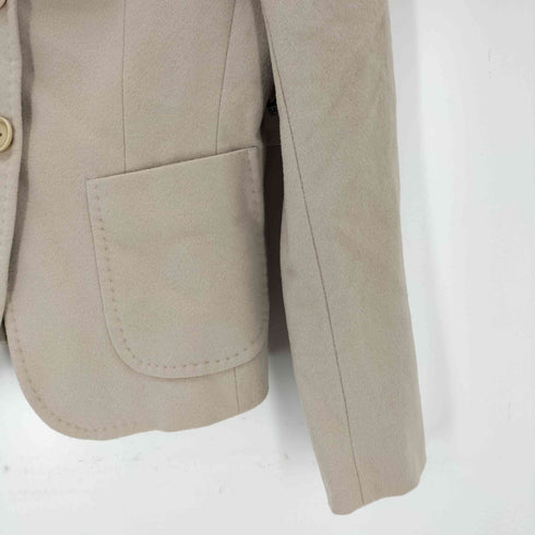 マックスマーラ MAX MARA 2B ウールテーラードジャケット レディース 36