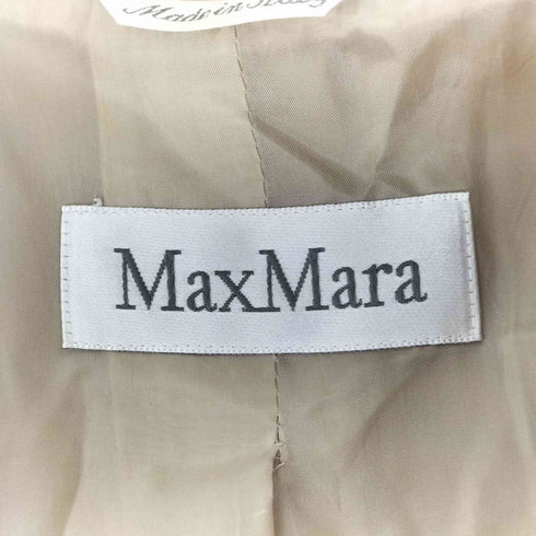 マックスマーラ MAX MARA 2B ウールテーラードジャケット レディース 36