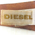 ディーゼル DIESEL 00s 金タグ ロゴスタッズ レザーベルト メンズ 80/32