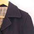 バーバリーブルーレーベル BURBERRY BLUE LABEL 90S 裏地ノバチェック ウールナイロン メルトンショートジャケット レディース EUR:38