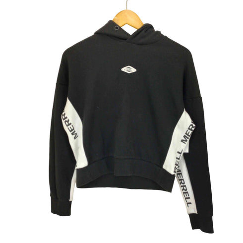 メレル MERRELL クロップド ライン ロゴ プルオーバー パーカー レディース 90