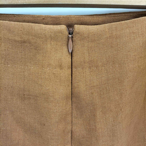 Kiton キートン イタリア製 リネン ミディアム丈スカート レディース