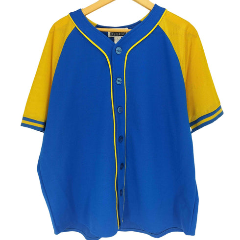 ESSEXROAD U.S.BASIC メッシュ切替 バイカラー ベースボールシャツ メンズ FREE