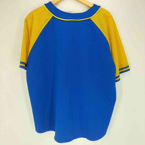 ESSEXROAD U.S.BASIC メッシュ切替 バイカラー ベースボールシャツ メンズ FREE