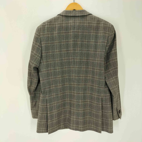 ピエールカルダン pierre cardin MADE IN ITALY イタリア製 チェック 2B テーラード ジャケット メンズ