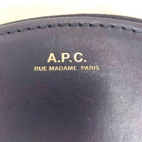 アーペーセー A.P.C. LUNE COMPACT WALLET ラウンドジップ コンパクト ウォレット レディース