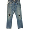 リーバイス Levis メキシコ製 501 STRAIGHT LEG BUTTON-FLY ボタンフライ ダメージ デニム メンズ W32 L34