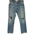 リーバイス Levis メキシコ製 501 STRAIGHT LEG BUTTON-FLY ボタンフライ ダメージ デニム メンズ W32 L34