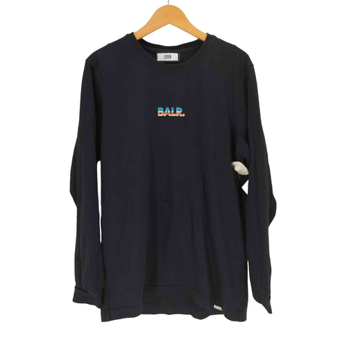 ボーラー BALR 両面ロゴプリント 長袖Tシャツ メンズ L