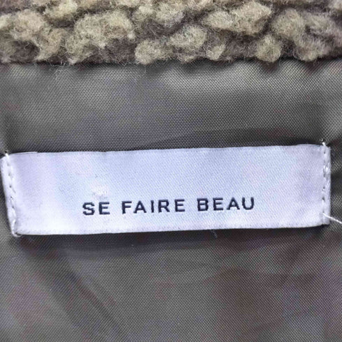 SE FAIRE BEAU ス・フェール・ボー ポリエステルフリースジャケット レディース 2L