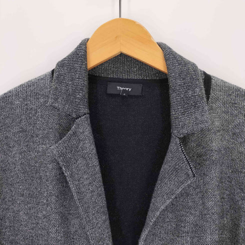 セオリー theory シングルボタン ニット ロングカーディガン レディース S