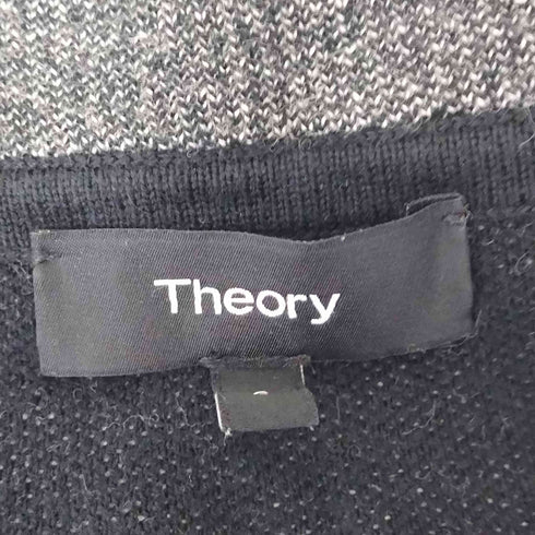 セオリー theory シングルボタン ニット ロングカーディガン レディース S