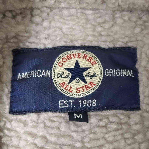 コンバースオールスター CONVERSE ALLSTAR 裾ドローコード 裏ボア フリースジャケット メンズ import:M