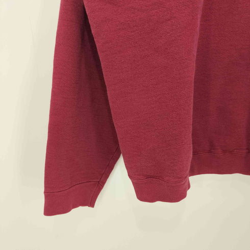 フルーツオブザルーム FRUIT OF THE LOOM 90s ロゴ刺繍 コットン 裏起毛 クルーネックスウェット メンズ import:XL