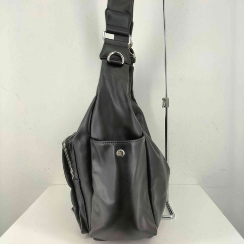 エックスガール X-girl FAUX LEATHER MESSENGER BAG フェイクレザーメッセンジャーバッグ レディース ONE SIZE