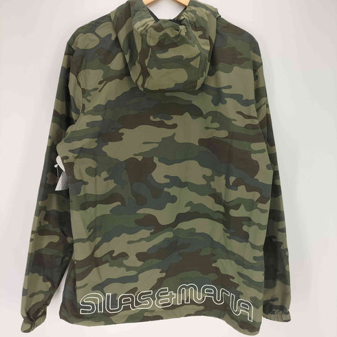 サイラス SILAS LOGO ANORAK 迷彩 アノラック メンズ import:M