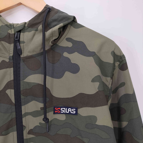 サイラス SILAS LOGO ANORAK 迷彩 アノラック メンズ import:M