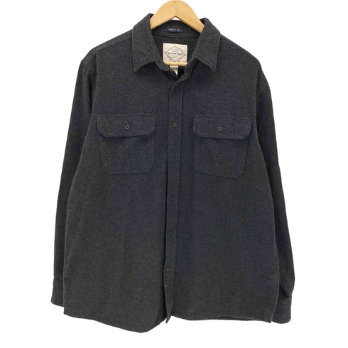セントジョンズベイ STJOHNS BAY 00S CLASSIC FIT フロントポケット フランネルシャツ メンズ import:L